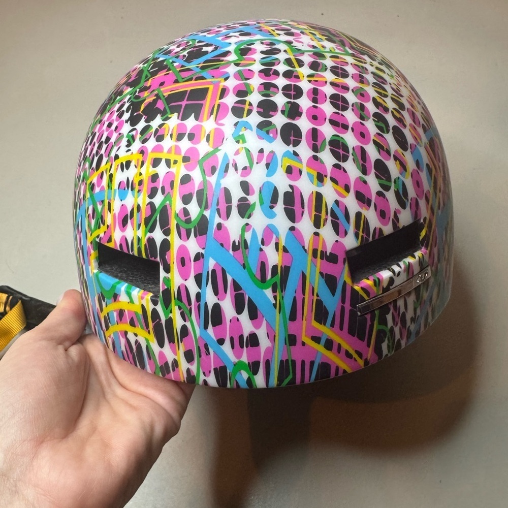 Multicolored Snowboard Helment